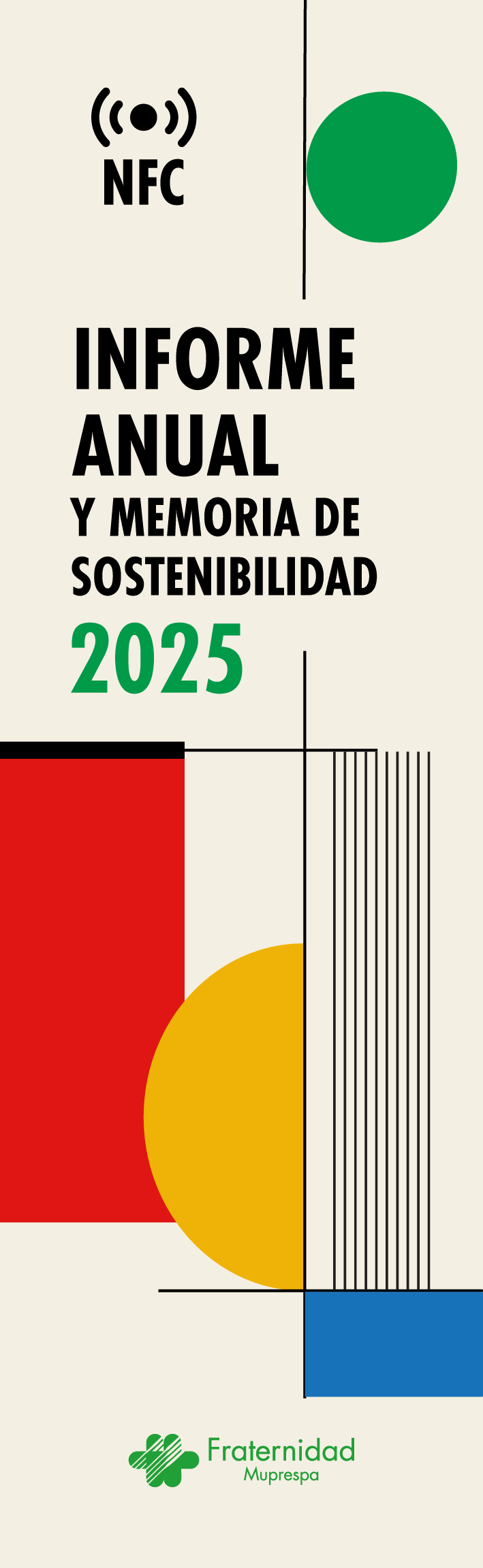 Tarjeta NFC del Informe Anual y Memoria de Sostenibilidad 2025